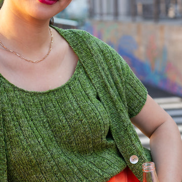 Melle Cardigan and Top in Berroco Tillie - Downloadable PDF