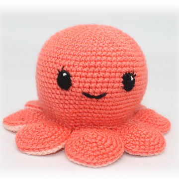 Crochet Reversible Octopus, Double-sided Octopus Pattern