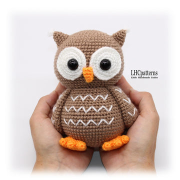 Owliver the Owl Crochet Pattern