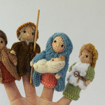 Nativity Finger Puppets Complete Set