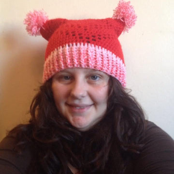 Very Valentine's Hat 3 Years to Adult Large