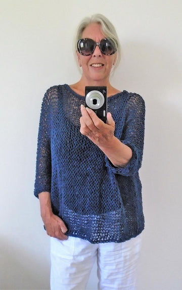 Summer Cotton Tee Sweater