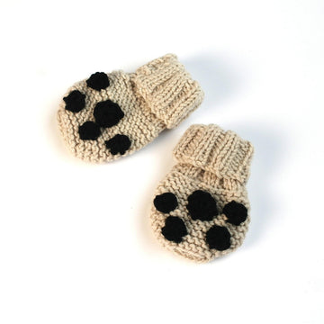 Easy baby bear hat, booties & mittens