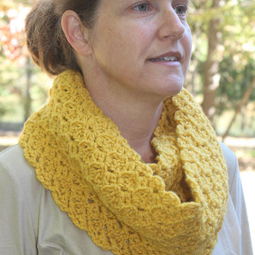 Queen's Lace Infinity Scarf