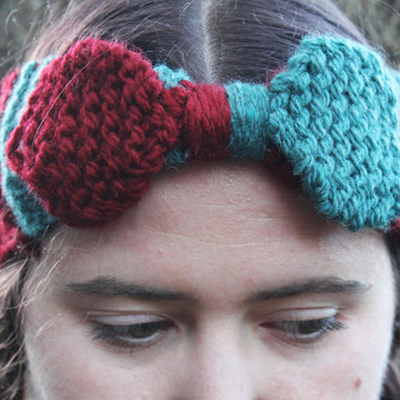 Knitted Christmas Headband