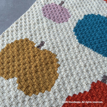 Pumpkin C2C Blanket
