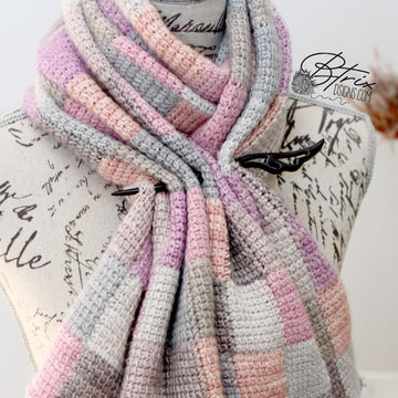 Tunisian Entrelac Scarf