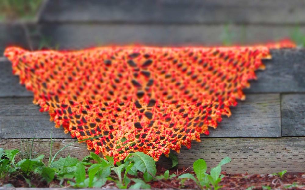 Tumbling Diamonds Shawl