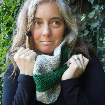 Market Basket Scarf or Infinity Scarf