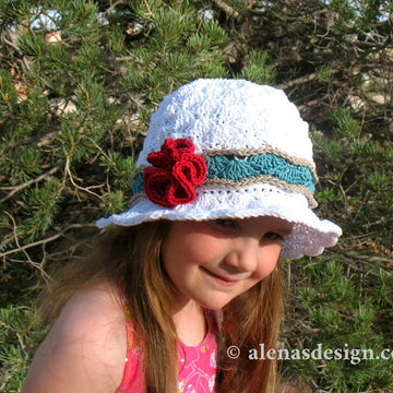 Rose Sun Hat