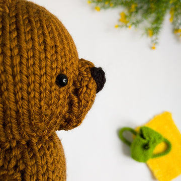 Josh the Bear - Toy Knitting Pattern