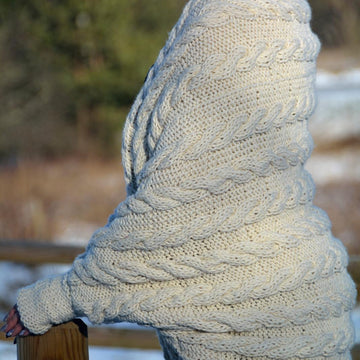 Winter Fun Cocoon-Cardigan