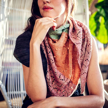 Pastel Gemstones Shawl