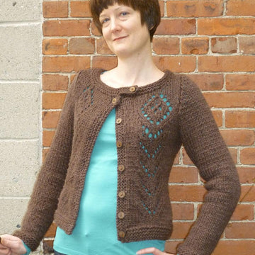 Tall Flower Cardi