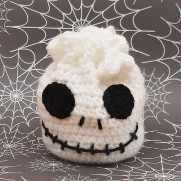 Skeleton Pouch/ Cozy