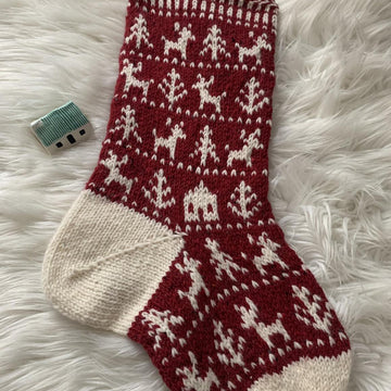 Wee Hoose Christmas Stocking