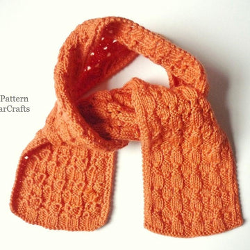 Fall Acorns Scarf