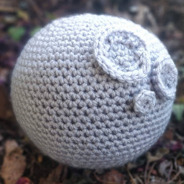 Planet Earth Globe and Moon Amigurumi crochet