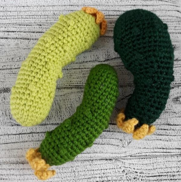 Crochet Cucumber Pattern: Montessori Baby Toy (PDF Pattern)