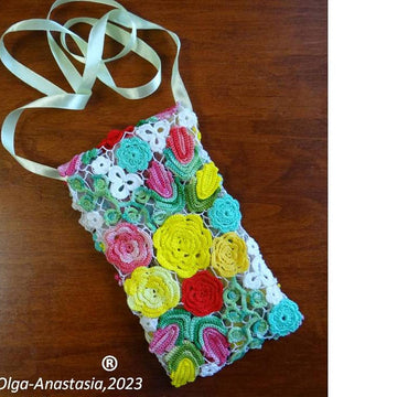 Lace bag for glasses or phone