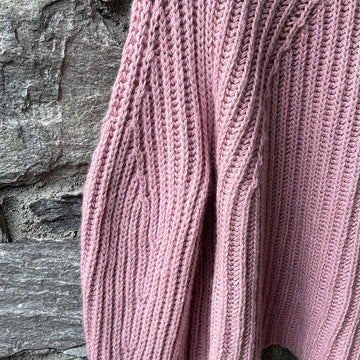 Matilda V-neck brioche sweater