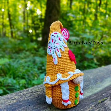 Сhristmas gingerbread gnome girl