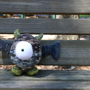 Vamp the Crochet Mandala Monster