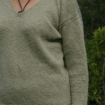 ELIA NOBELINE, jumper in linen/cotton