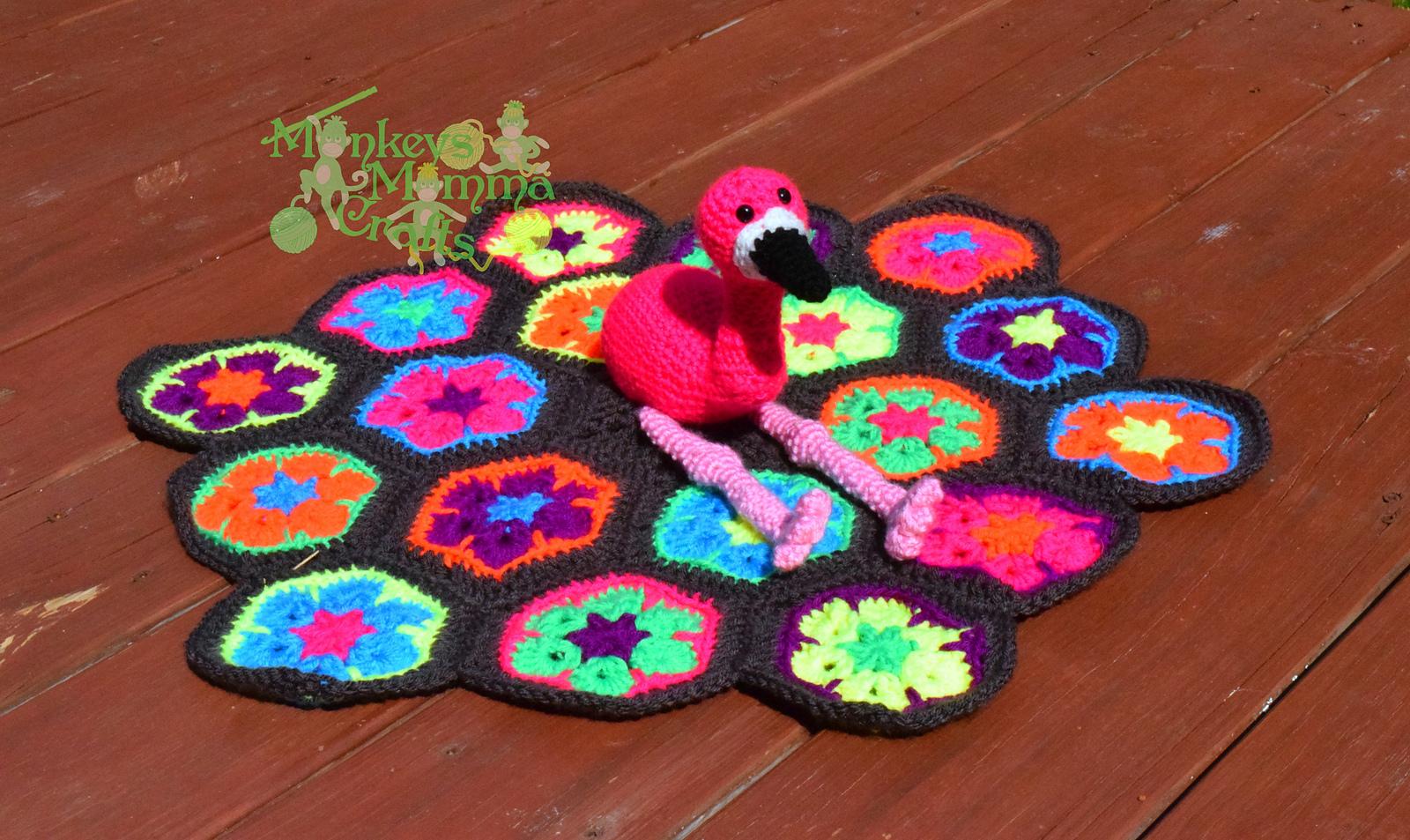 African Flamingo Blanket Buddy