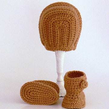 Baby Bonnet and Booties