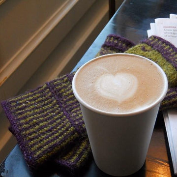Topiary Fingerless Mitts