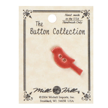 Mill Hill Button 86175 - Redbird (left)