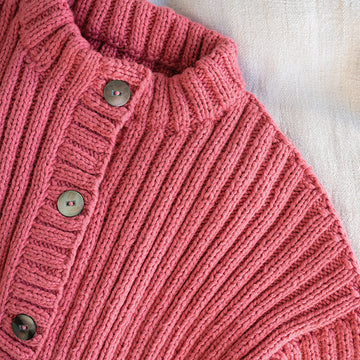 Mimosa Cardigan in Rowan Cotton Wool (FR) - RB001-00003-FRP - Downloadable PDF