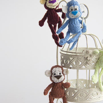 Monkeys. The symbol of new 2016 year.