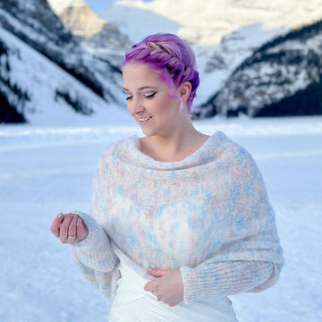 Cloudscape Sweater Scarf (knit)