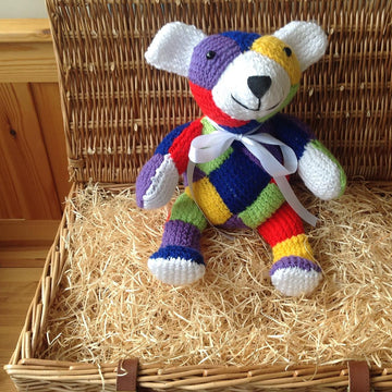 Loomed Square Bear