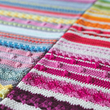 Baby Rainbow Sampler Blanket