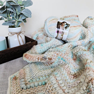 Agate Beach Chevron Blanket