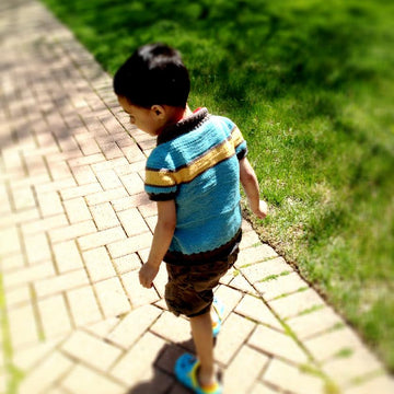 Khel (Child) Contiguous Cardigan