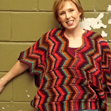 2-Way Zig Zag Poncho 205