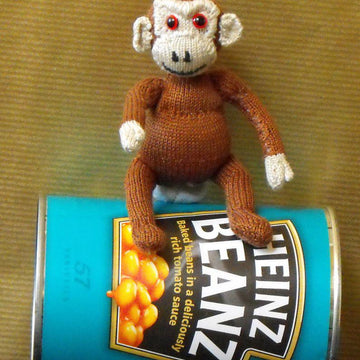 MICRO CHESTER CHIMPANZEE TOY KNITTING PATTERN - MADMONKEYKNITS.COM