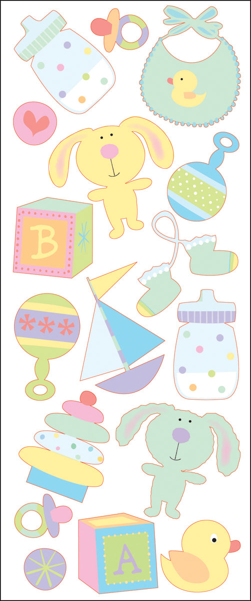 Sticko Dimensional Stickers - Baby Toys