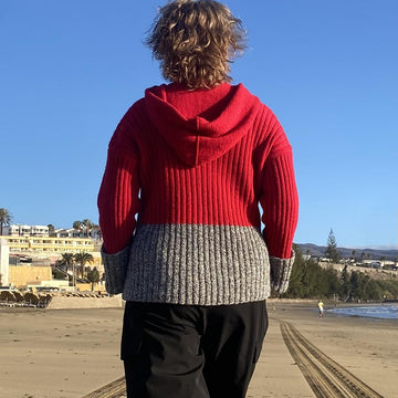 Simple Rib Hoodie