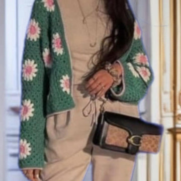Daisy Crochet Cardigan