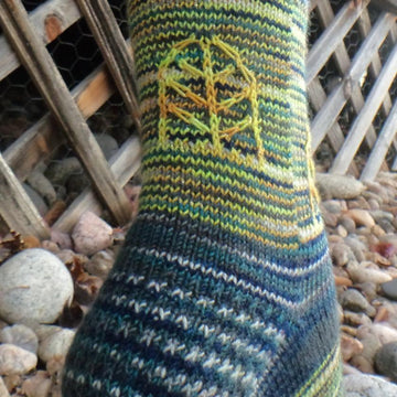 Enchanted Window Socks