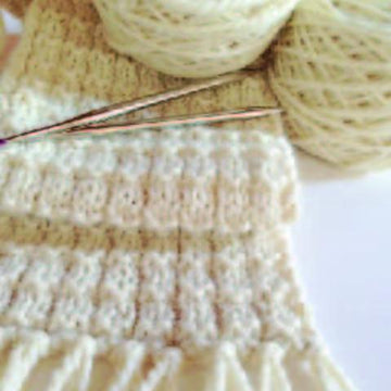 Windowpane Scarf
