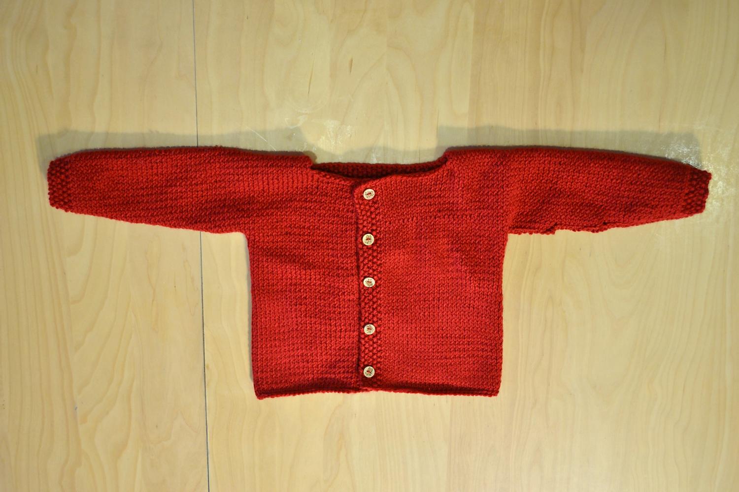 Capucine's Baby Cardigan