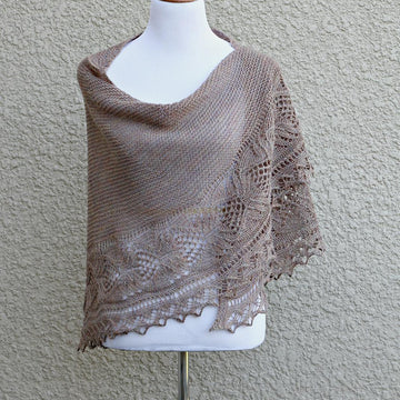 Freesia shawl