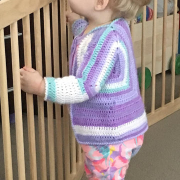 Impossible Hexagon Cardigan