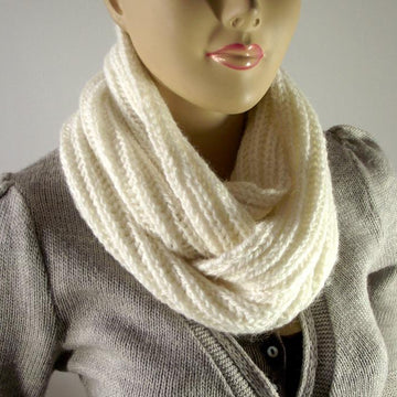 I Love Snow Hood Scarf